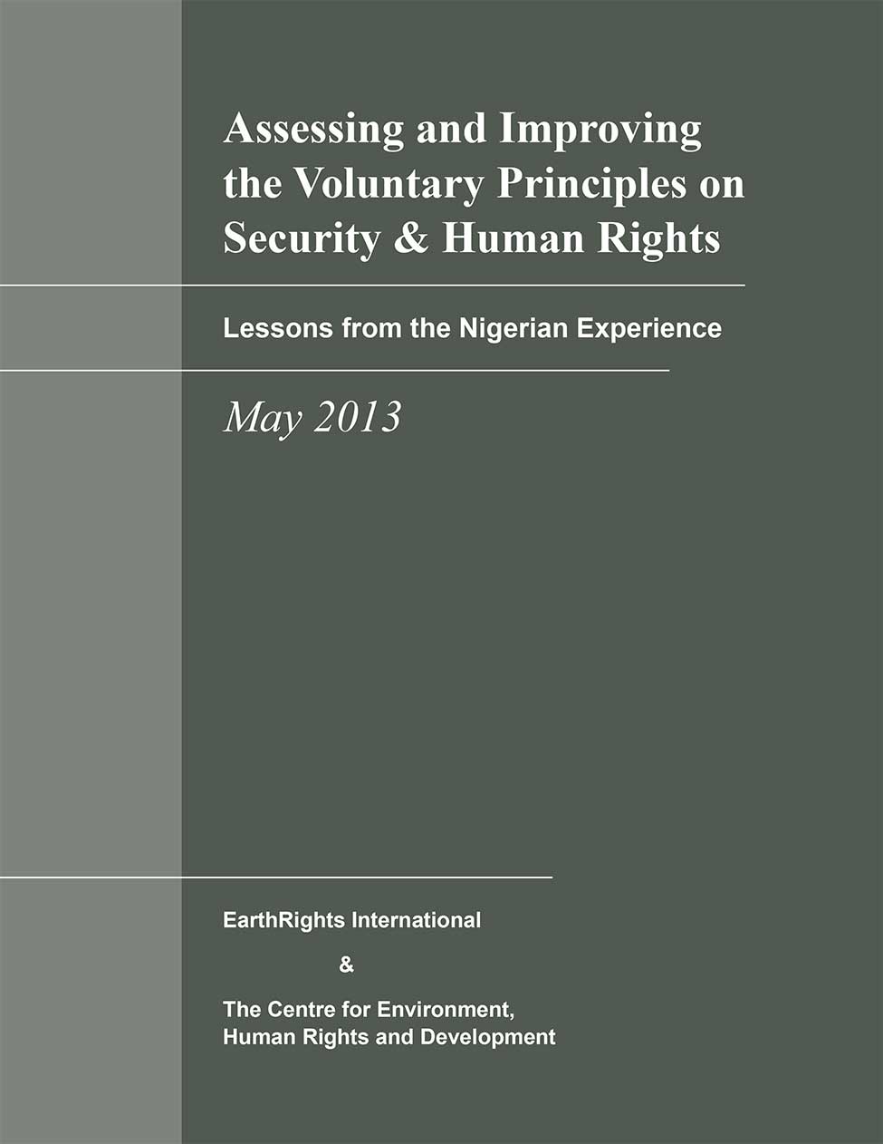 Assessing And Improving The Voluntary Principles On Security And Human ...